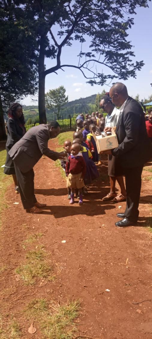 Bomet County Gives Nursery School Pupils Milk To Prevent Malnutrition And Improve School Enrolment And Attendance