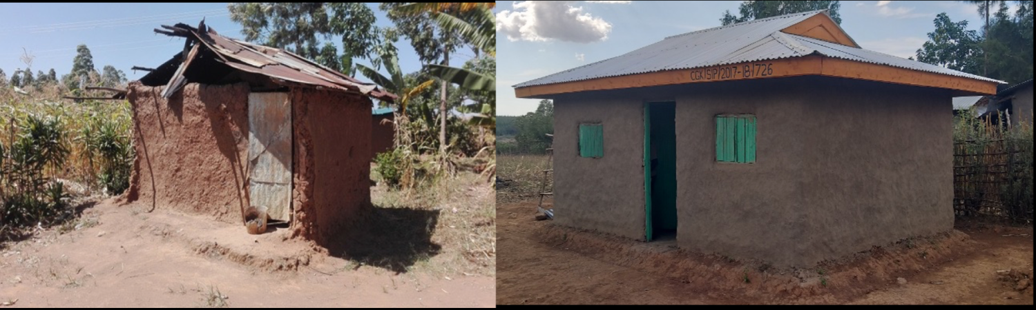 Kakamega County Improves The Living Standards Of Its Vulnerable Residents Through The Shelter Improvement Programme