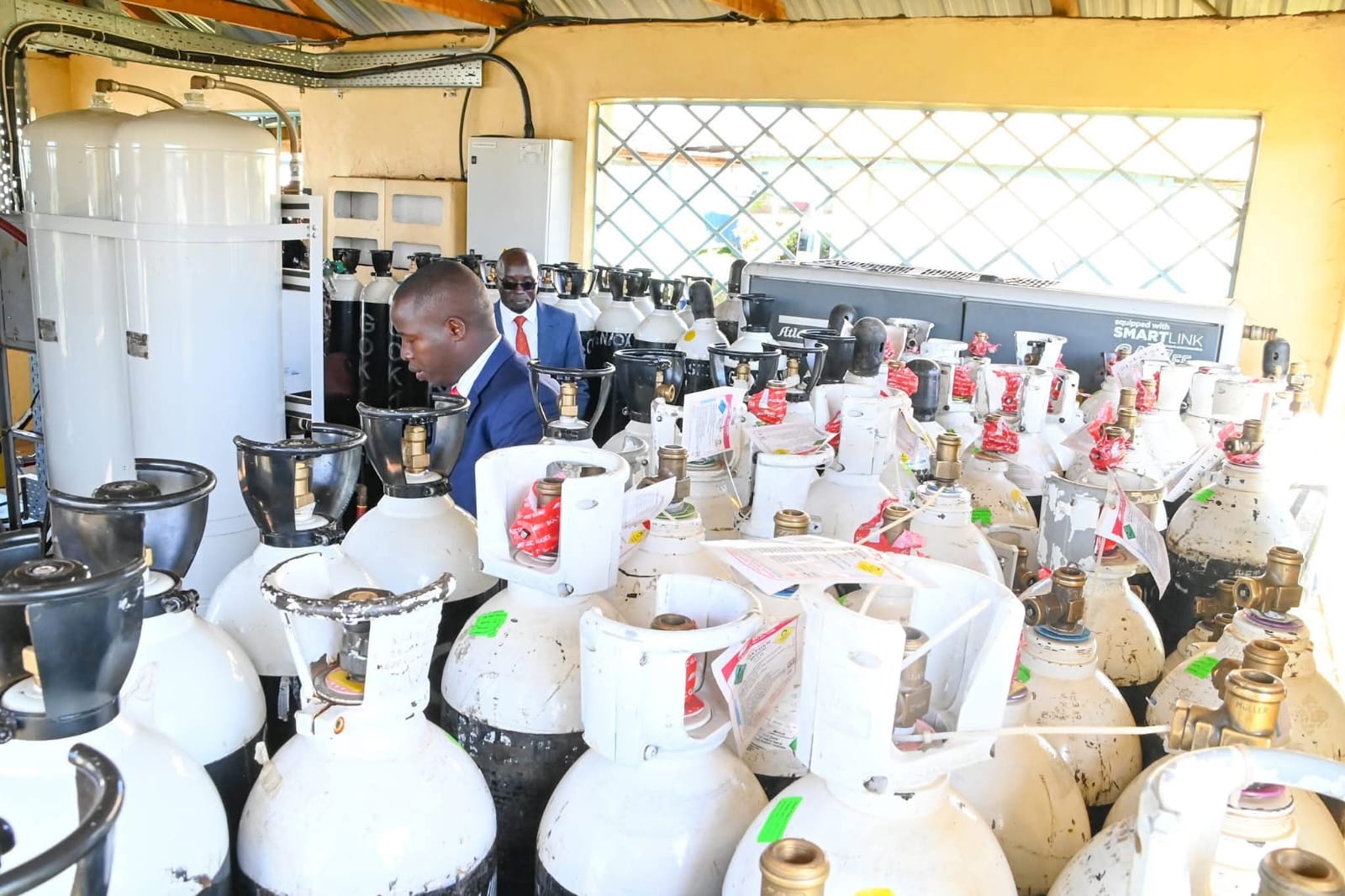 Medical oxygen infrastructure at Kapsabet County Referral Hospital